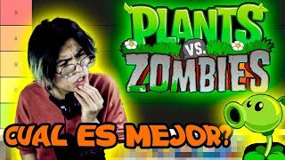 LA MEJOR PLANTA 😲 - TIER LIST DE PLANTS VS. ZOMBIES