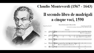 Monteverdi - Il secondo libro di madrigali, 1590 (SV 40–59)