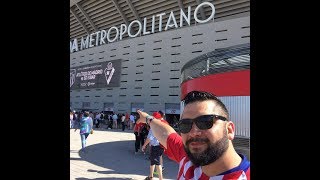 Wanda Metropolitano del Atletico de Madrid visitado por Chilangos!!!