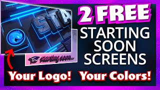 2 Starting Soon Screens for your Live Stream | StreamSchool