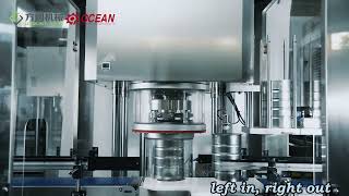 Powder filling production line Vacuum and nitrogen filling and sealing machine for milk powder