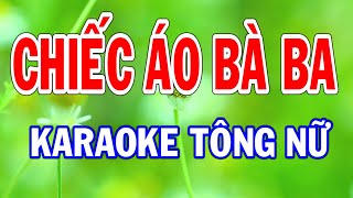 Karaoke Chiếc Áo Bà Ba Tông Nữ Beat Chuẩn Thành Lý Organ