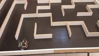 Lu mouse 3pi robot 8X8 maze shortest path