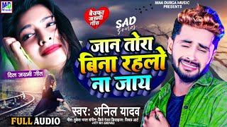 Anil Yadav Ke Gana | तोरा बिना रहलो नै जाय | Tora bina rahlo nai jay | Maithili Song | Kthi Le Preet