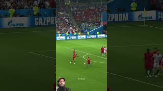 Ronaldo free kick Spain