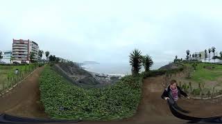 The coastline of Lima, Peru 360° VR