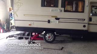 Talbot express camper uprated 5 leaf spring Scott Mechanics