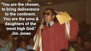 Jim Jones preaching Los Angeles 1972 ''NOOOOOOO!!! SIT DOWN YOU AUNT JANE!"