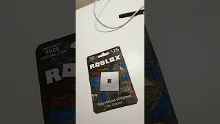 roblox карта на $25 только что сделанная