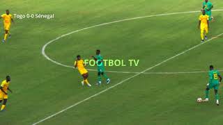 TOGO vs SENEGAL  éliminatoires mondial 2026