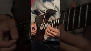 Playful guitar solo