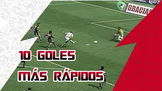 NECAXA - Top 10 Goles mas rápidos