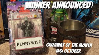 WINNER ANNOUNCED Giveaway of the month #6: October NECA Horror