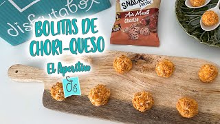 El APERITIVO que tienes que probar: BOLITAS DE CHORI QUESO ! listo en 10 minutos