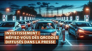 UN QRCODE PIÉGÉ DIFFUSÉ DANS LA PRESSE ÉCRITE [FAUX INVESTISSEMENT PARKING]