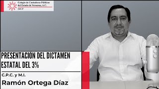 Dictamen estatal del 3% y cartas invitación