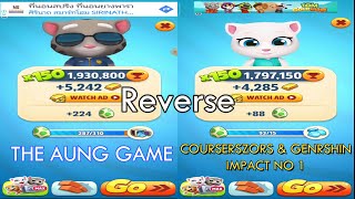 Talking Tom Gold Run APG vs COURSERSZORS EP.24 Reverse