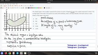 GRE Official Exam 20-April 2024 tushgan bir masalaga yechimi