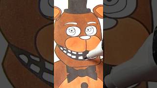 Coloring Five Nights at Freddy’s | Halloween coloring #shorts #fivenightsatfreddys #halloween2023