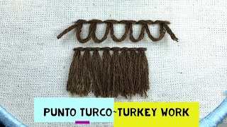 42)*PUNTO TURCO - TURKEY WORK* [Bordado a Mano~Hand Embroidery]