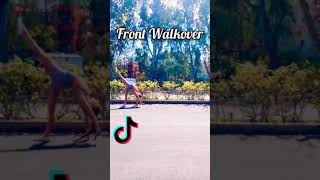 Viral Front Walkover & Back Walkover Tiktok by Anna Mcnulty #shorts