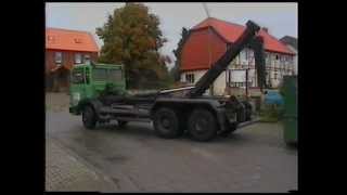 MAN F8 Oldtimer Abrollkipper (2/2 HQ-Video)