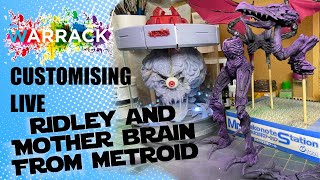 Customising Live! RIDLEY & MOTHER BRAIN from METROID