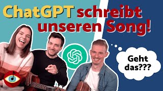 SONGWRITING mit KÜNSTLICHER INTELLIGENZ??? - Das probieren wir aus!