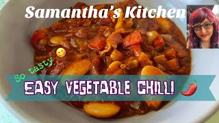 Easy vegetable chilli 🌶