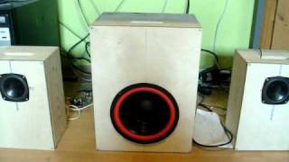 Eigenbau Bass Test Conrad 8`` Woofer