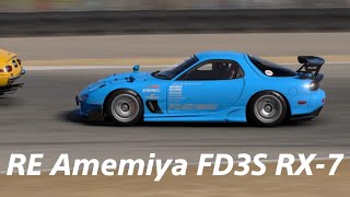 GT7 RE Amemiya FD3S RX-7 Laguna Seca Quick Race 4K60fps