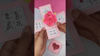 DIY birthday gift idea 🩷🤍 #artandcraft #shortvideo #art #diycrafts #diy #shorts #painting