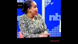 Namibian sports reporter calls out her news anchor live on TV.