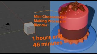 Mini Cheesecake I Making Process in Blender