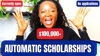 100,000+ in automatic scholarships for bachelors, masters and PhD international students