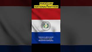 Paraguay National Anthem Part 03| #allanthem #shorts