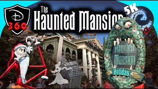 Haunted Mansion Holiday 360 FULL RIDE Disneyland California