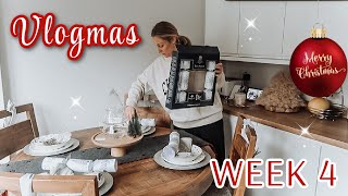 VLOGMAS WEEK 4 | PRE CHRISTMAS CLEAN & ORGANISE | CHRISTMAS EVE FUN | Emma Nightingale