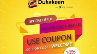 Flat 10% Off on First Order!! Happy Shopping with Dukakeen