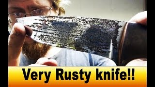 Restoring A Rusty Knife