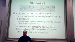 PS3021- Introduction to z scores, t-tests & 1-way ANOVA