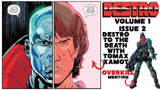 Destro Issue 2 Skybound Comic Book Summary: Energon Universe G.I. Joe. Tomax | Xamot | Chameleon