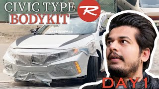 Finally Bodykit installed🥳🥳❤️|| DAy 1😇||. I,M SO Exited 🥳||@Zartashvlogs