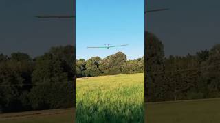 RC plane after BRUSHLESS Motor UPGRADE (teaser) #shorts