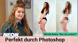 Perfekt durch Photoshop: Das passiert, wenn Profis ein Unterwäsche-Bild von mir bearbeiten