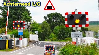 Achterneed Level Crossing, Highland