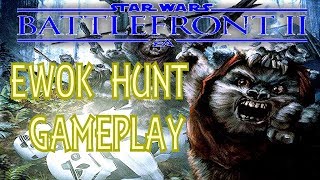 EWOK HUNT - Star Wars Battlefront 2 (2017) Gameplay