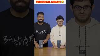 Technical Guruji and Carryminati Collobration 😂😂 #shorts @CarryMinati @TechnicalGuruji