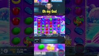 MASSIVE SPIN On SWEET BONANZA!!.. (BONUS BUYS) #slots #casino #sweetbonanza #shorts