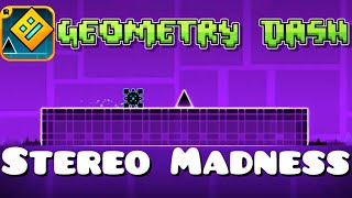 Stereo Madness 3 Coins Geometry Dash